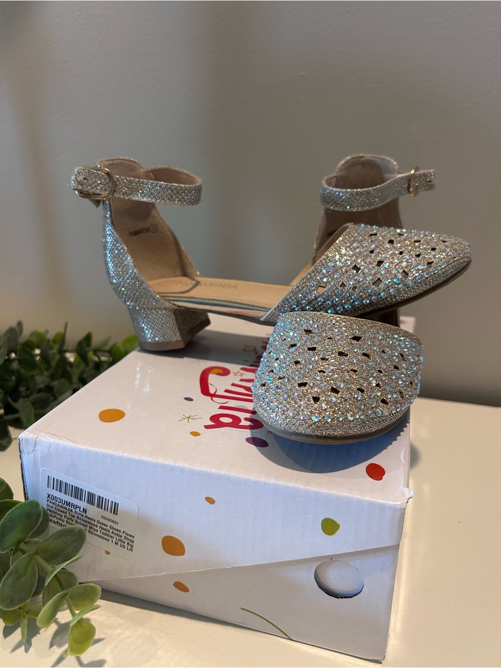 Youth Rhinestone Slippers